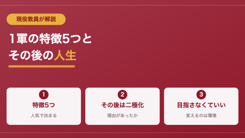 スクールカースト一軍の特徴5つ｜なる方法と“その後の人生”を現役教員が解説 