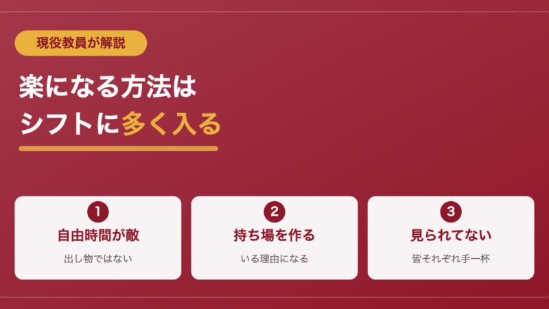文化祭がしんどい君へ｜1人でも乗り切る方法を現役教員が解説